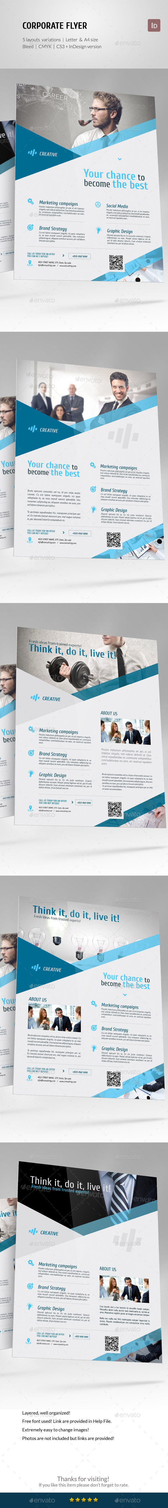 Corporate Business Flyer Set vol 5 - Corporate Flyers