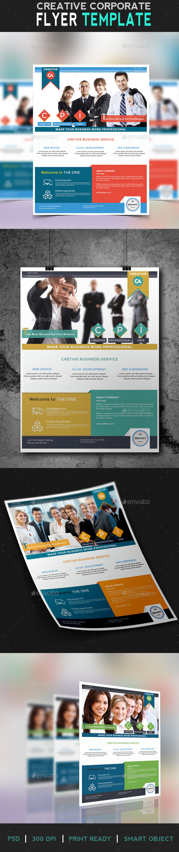 Flyer Creative Business - Corporate Flyers