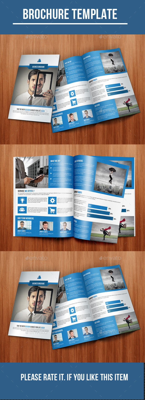 Bi-Fold Business Brochure - Corporate Brochures