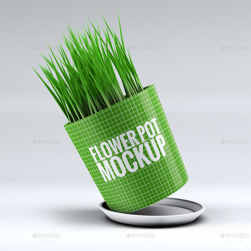Download Flower Pot Mock Up By L5design Graphicriver PSD Mockup Templates