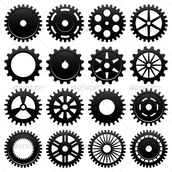Machine Gear Wheel Cogwheel - Industries Business
