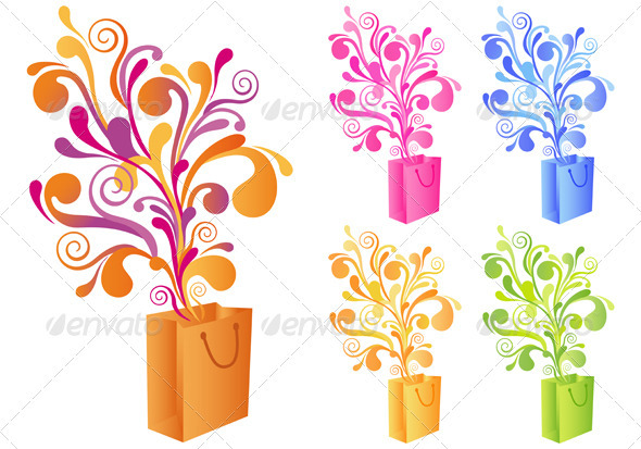Magic Shopping Bags - Commercial / Shopping Conceptual