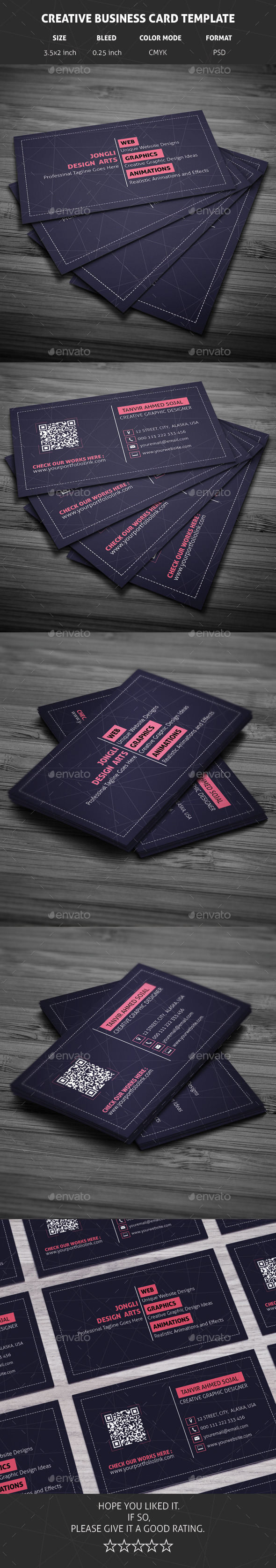 Creative Business Card Template - Creative Business Cards
