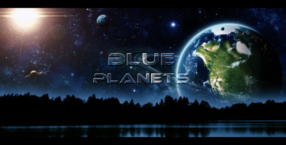Blue Planets - VideoHive 8779621