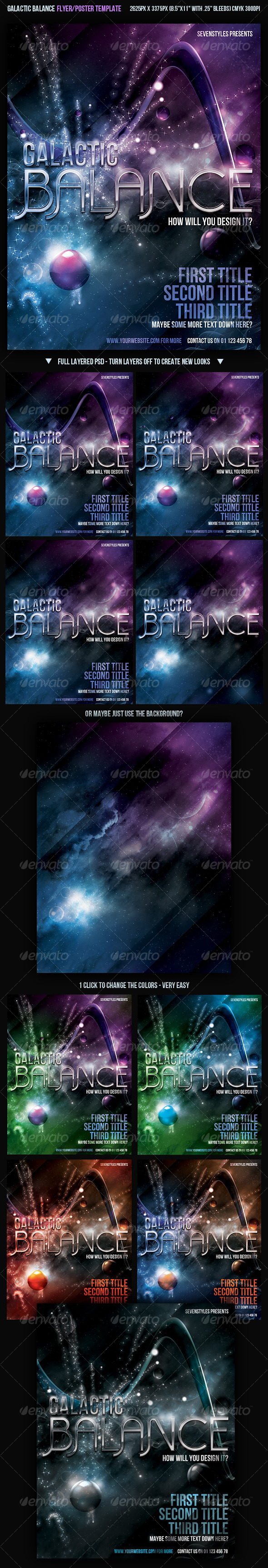 Galactic Balance Template - Clubs & Parties Events