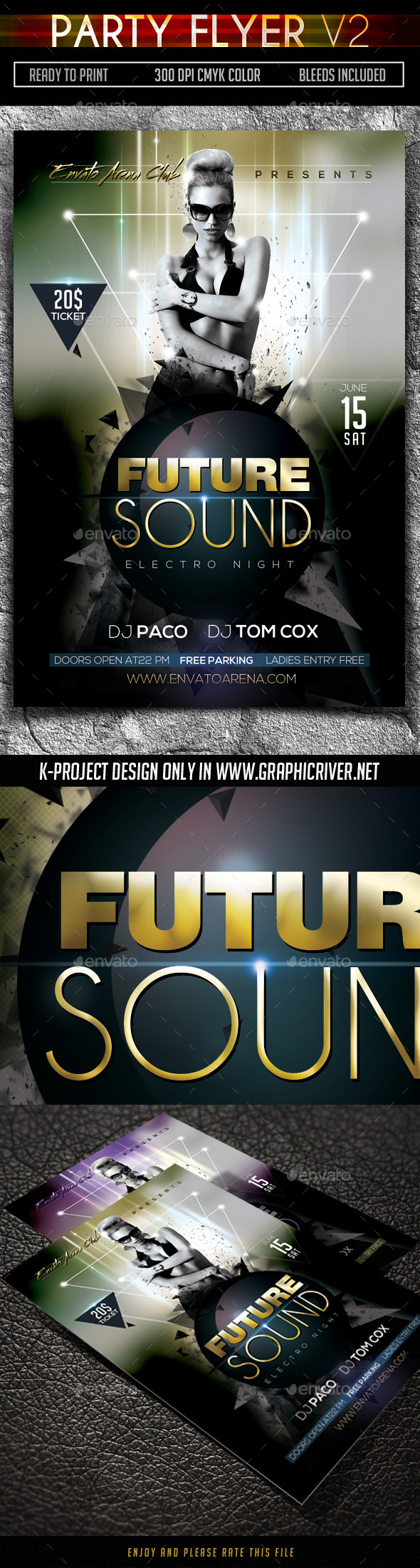 Party Flyer v2 - Clubs & Parties Events