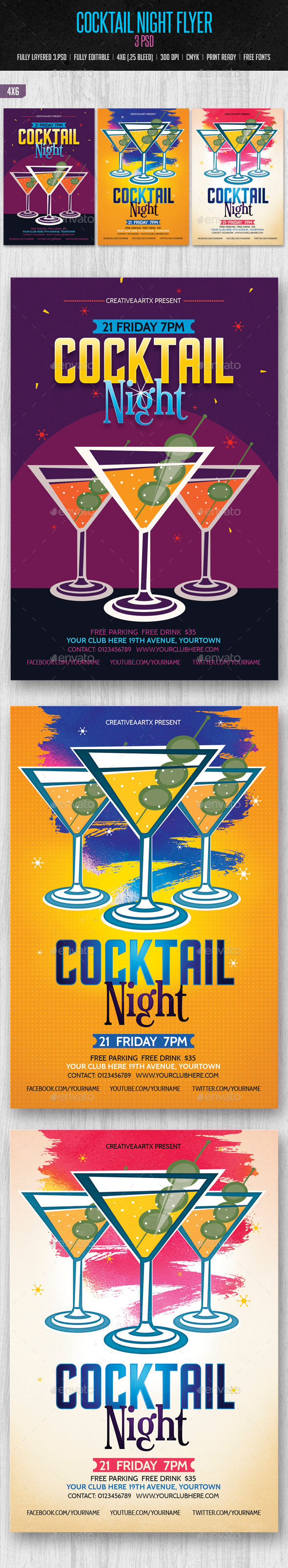 Cocktail Night - Clubs & Parties Events