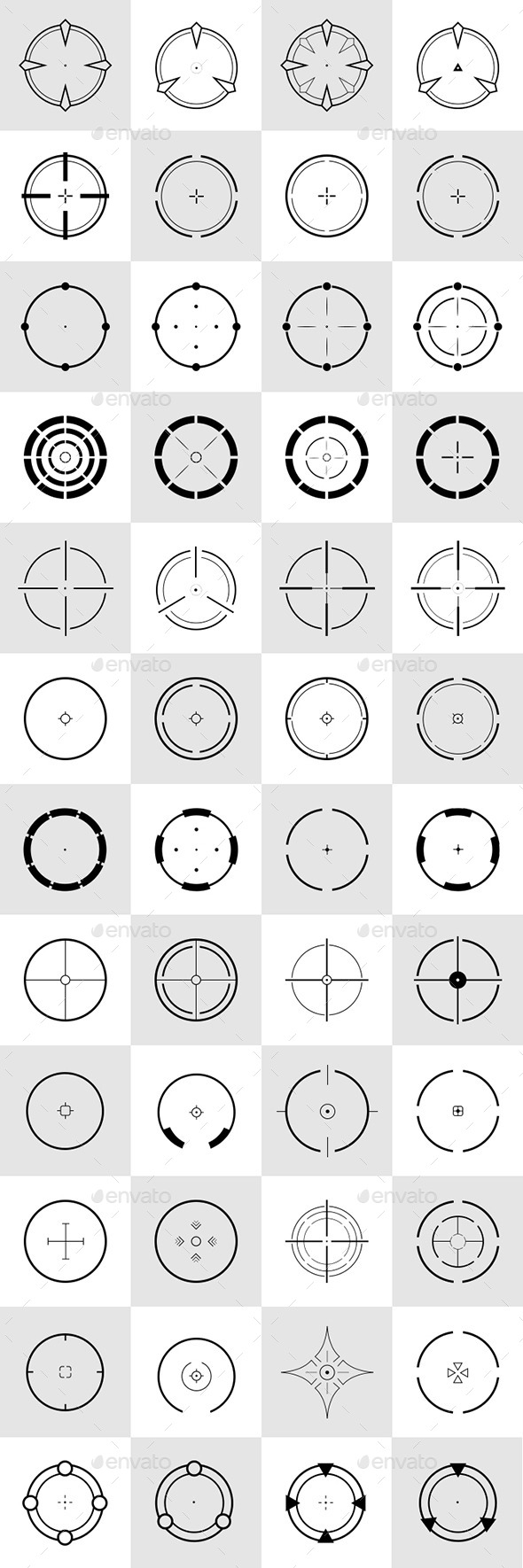 Game Crosshair Pack - Miscellaneous Game Assets