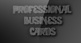 Professional Business Cards