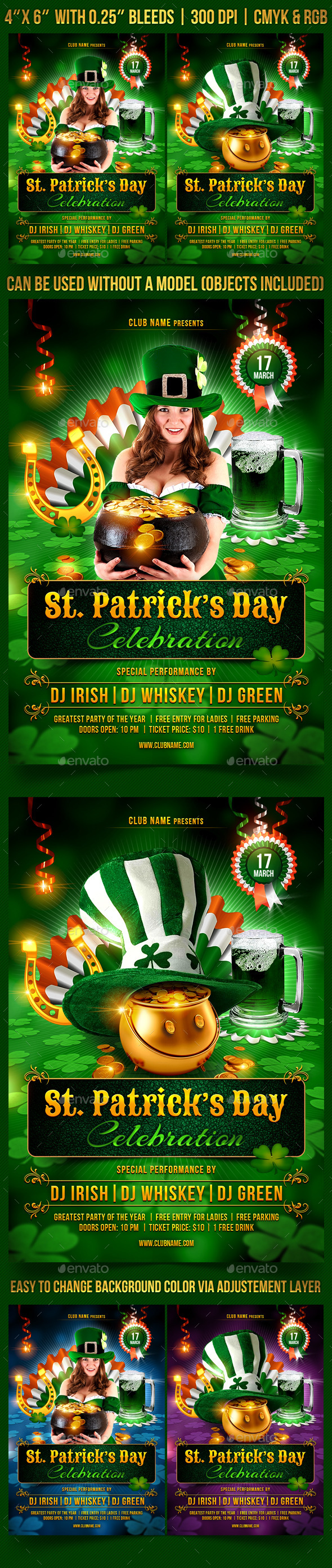 St. Patrick’s Day Celebration - Clubs & Parties Events