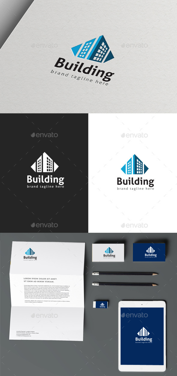 Building Logo - Buildings Logo Templates