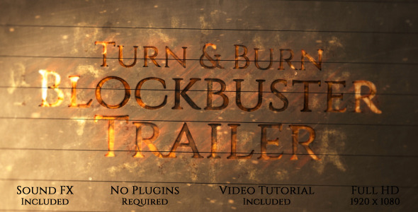 Turn and Burn Blockbuster Trailer