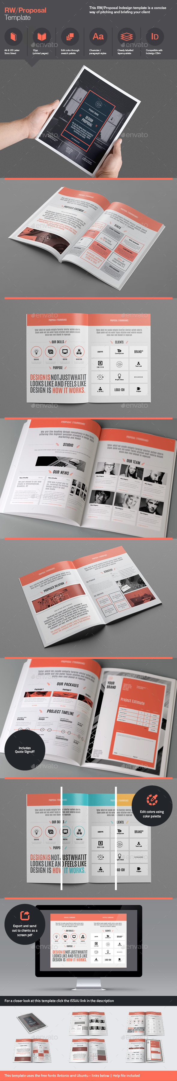 RW/Proposal - Proposals & Invoices Stationery