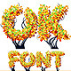 Detailed Tree Aalphabet. Autumn., Vectors | GraphicRiver