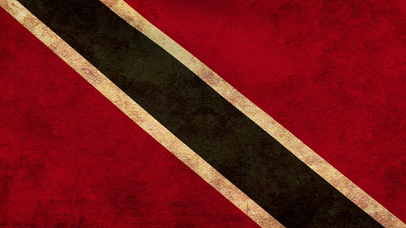 Trinidad and Tobago Flag 2 Pack – Grunge and Retro