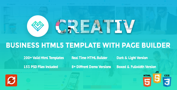 Creativ Business HTML5 - ThemeForest 10206744