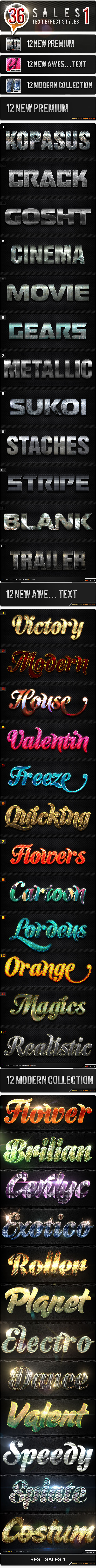 36 Sales_1 Bundle - Text Effects Styles