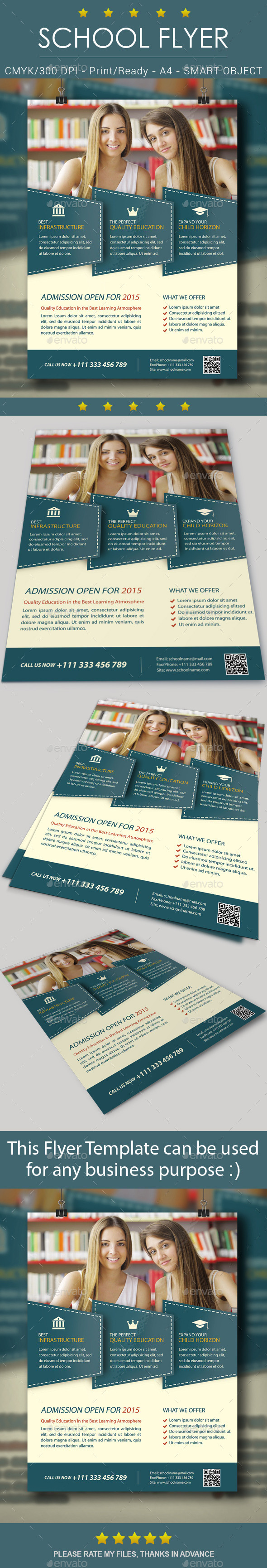 School Flyer - Corporate Flyers