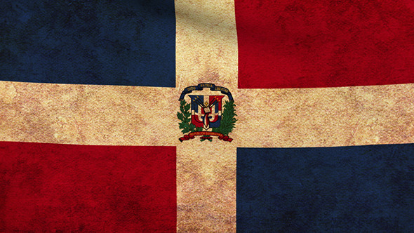 Dominican Republic Flag 2 Pack – Grunge and Retro