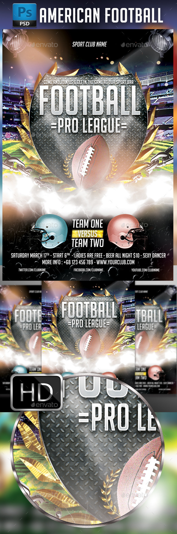 American Football - Sports Events