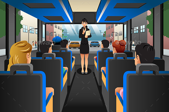Tour Guide - Travel Conceptual