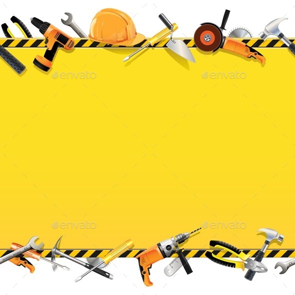 Vector Construction Background - Industries Business
