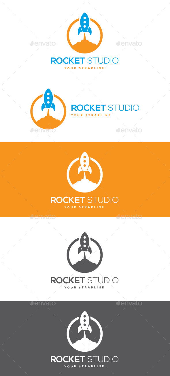 Rocket Studio Logo - Objects Logo Templates