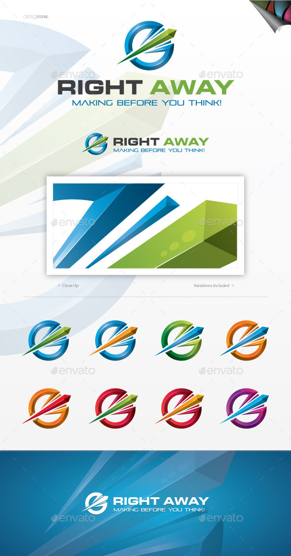 Right Away Logo - Symbols Logo Templates