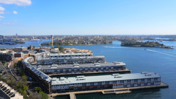 Aerial View of Sydney Harbour