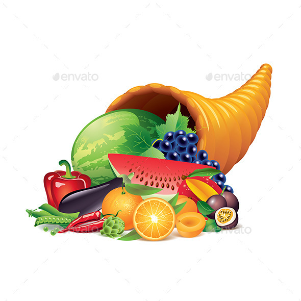 Cornucopia - Food Objects