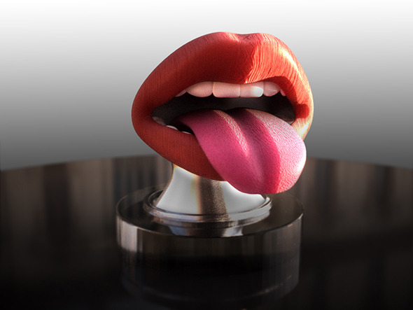 Tongue Out Trophy - 3Docean 10304293