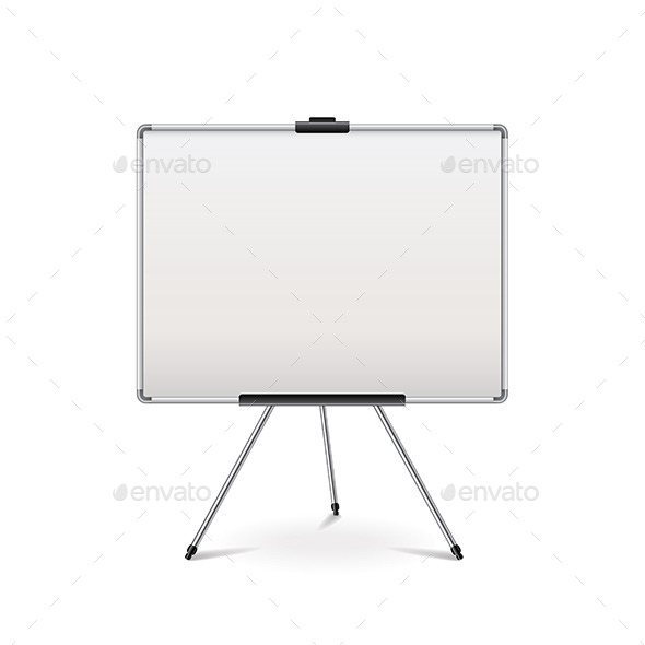 Empty Whiteboard - Concepts Business