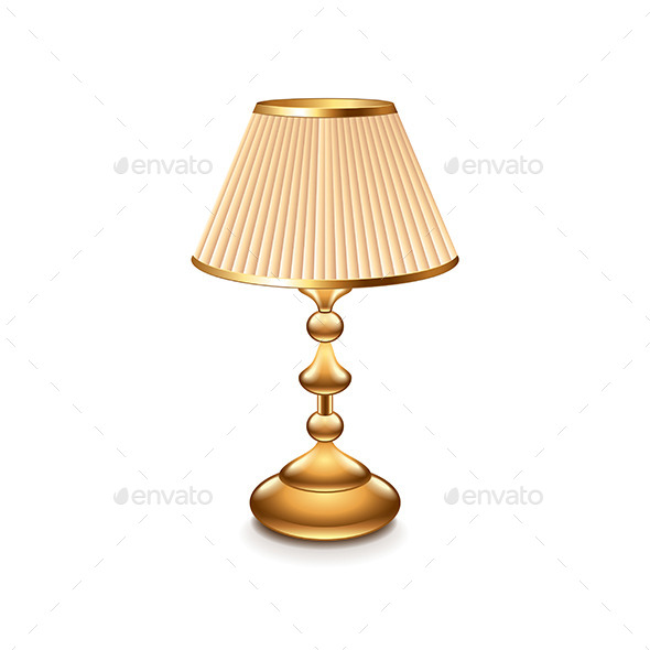 Table Lamp - Man-made Objects Objects