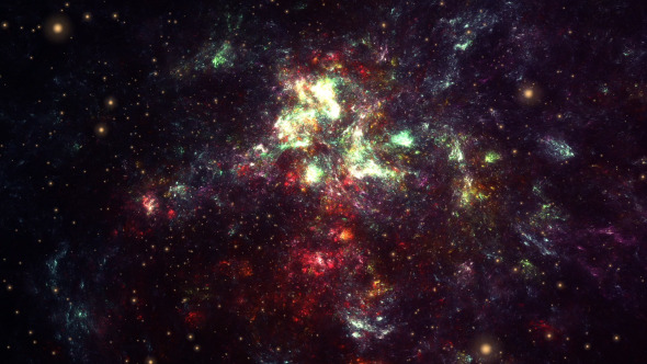 Space Nebula Multicolor 2