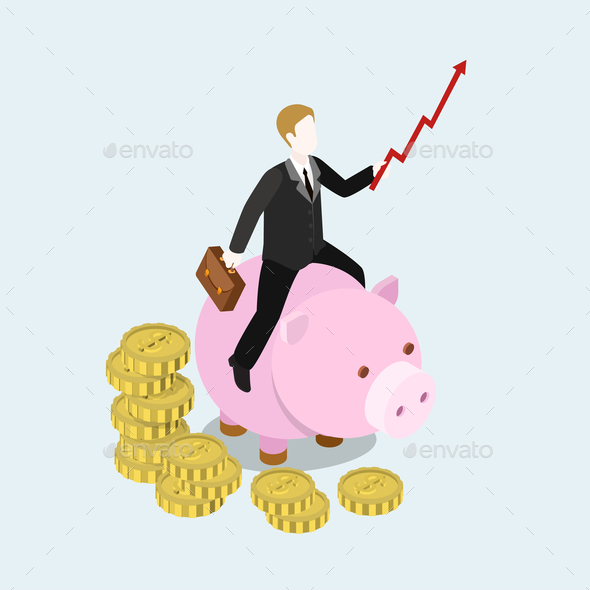 Investment Concept - People Characters