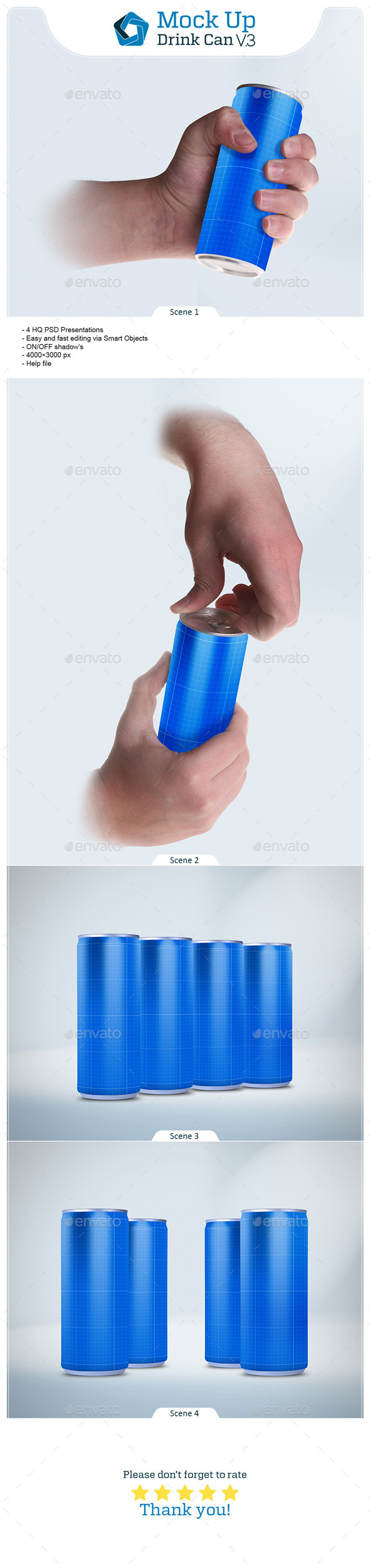 Drink Can V.3 - Food and Drink Packaging