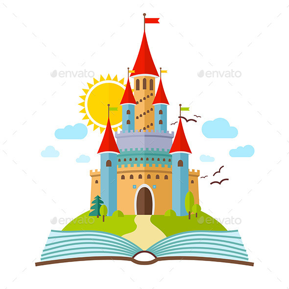 Fairy-Tale Castle - Buildings Objects