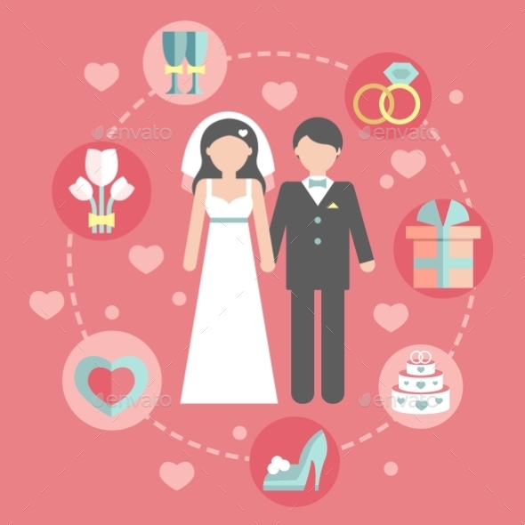 Groom and Bride - Weddings Seasons/Holidays