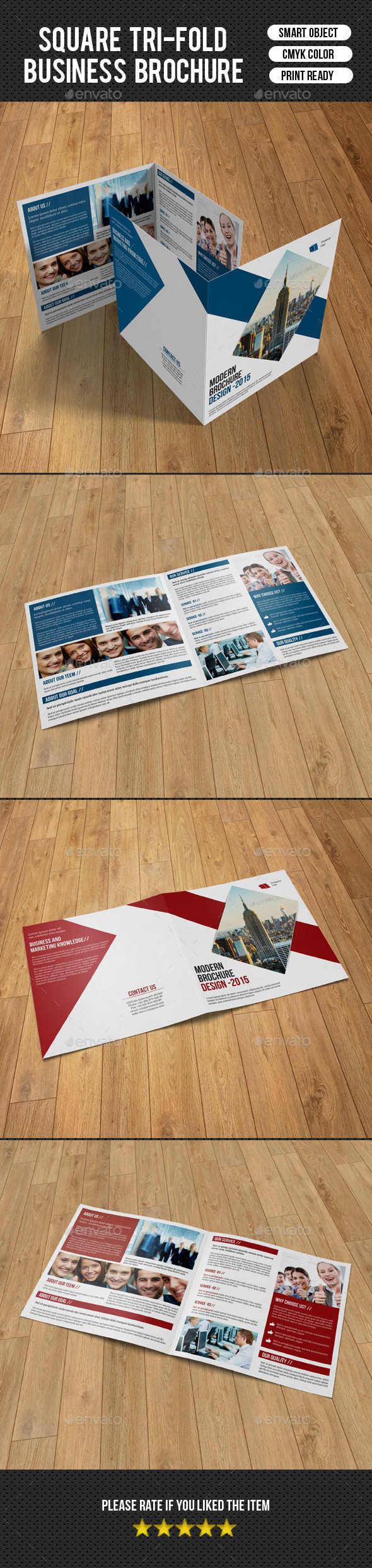 Corporate Square Bifold Brochure-V12 - Corporate Brochures