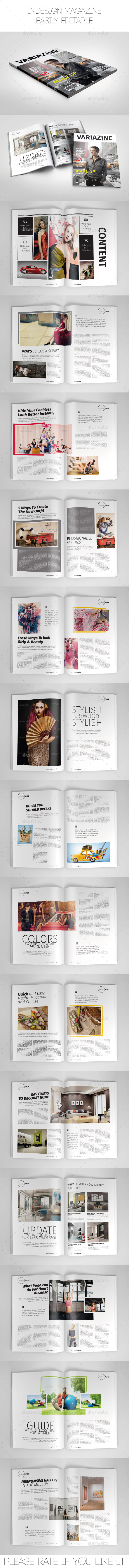 Multipurpose Magazine Template - Magazines Print Templates