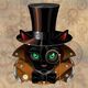 Steampunk Black Cat Portrait  - GraphicRiver Item for Sale