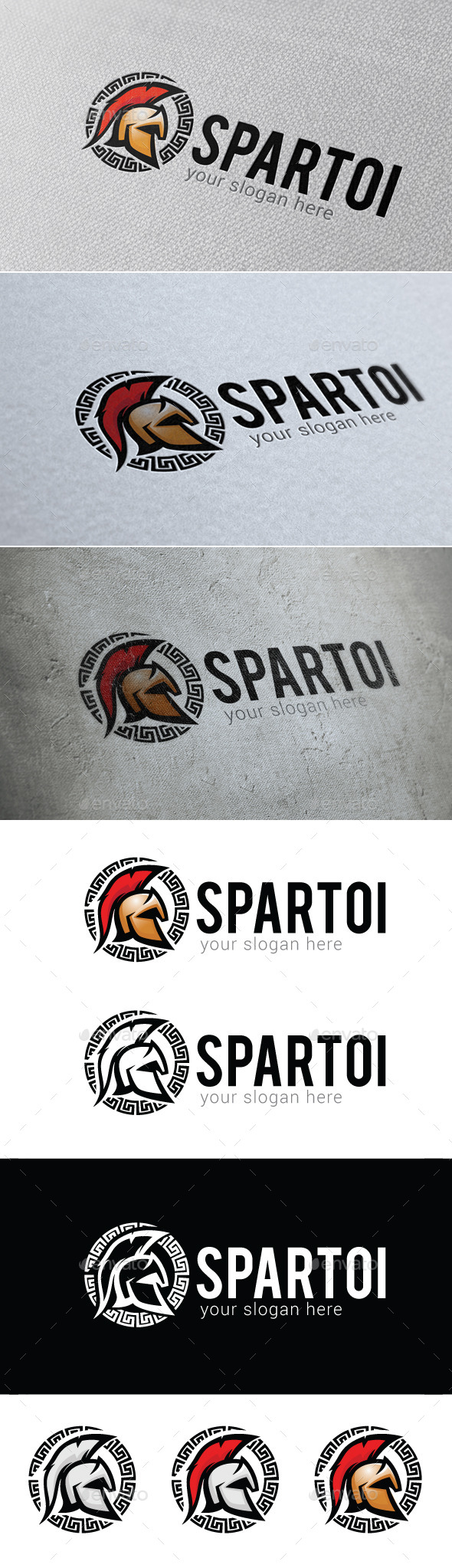 Spartoi Logo Template - Symbols Logo Templates