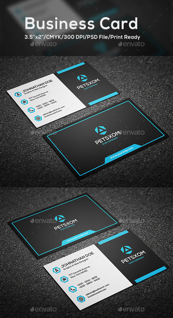 Modern Business Card Vol. 6 - Corporate Business Cards