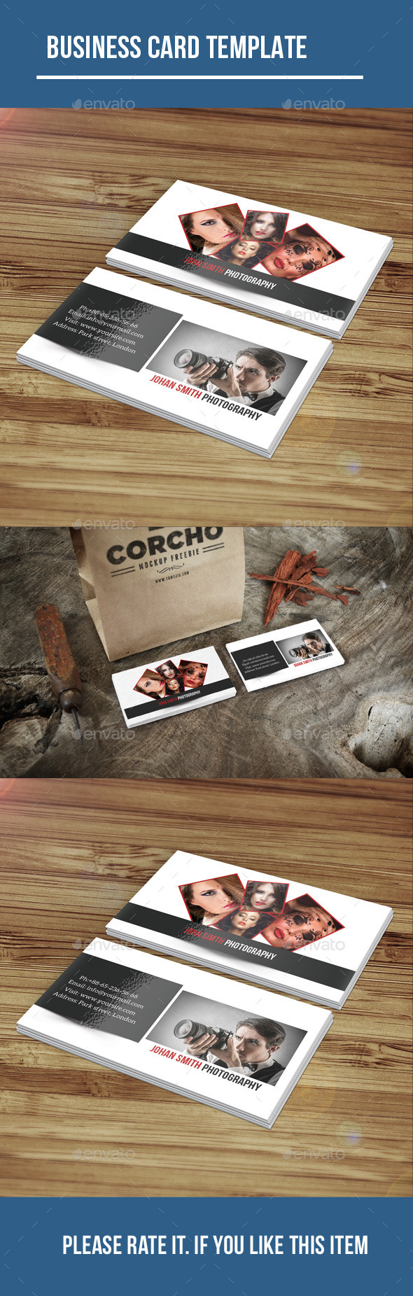 Photography Business Card - Corporate Business Cards