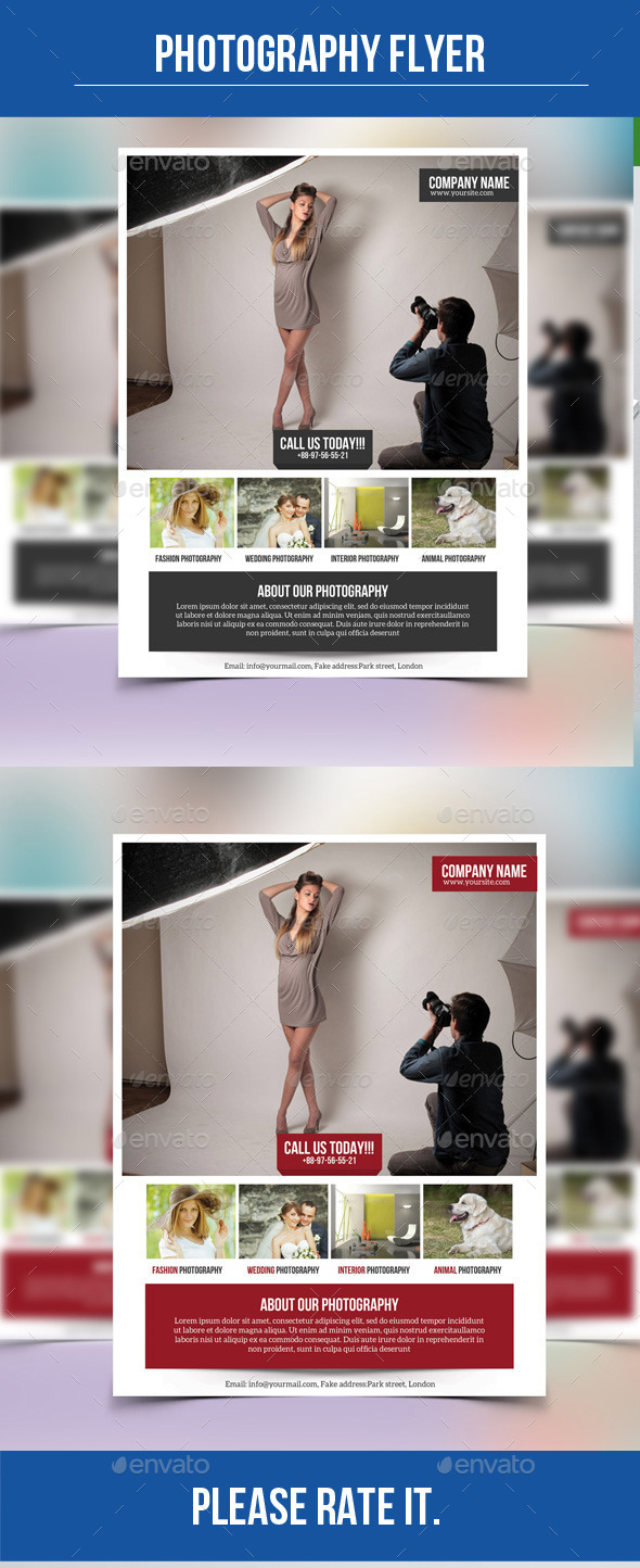 Photography Flyer - Corporate Flyers