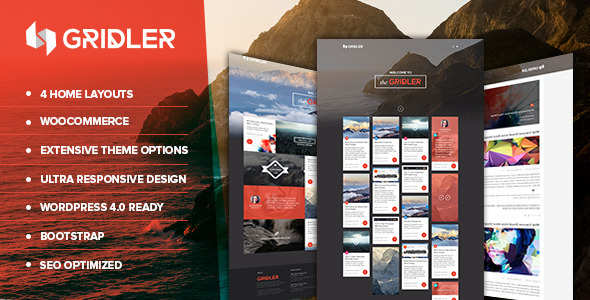 Gridler - Masonry Blog & Portfolio WordPress Theme - Personal Blog / Magazine