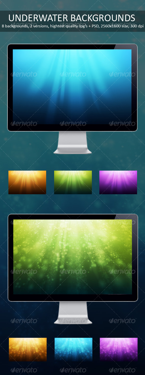 Underwater Backgrounds - Backgrounds Graphics