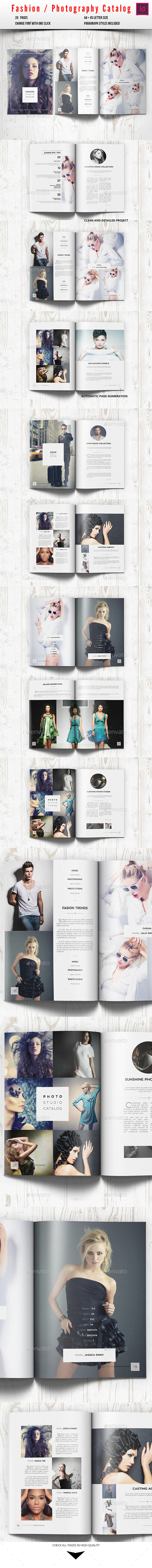 Fashion Photography Catalog / Brochure - Catalogs Brochures
