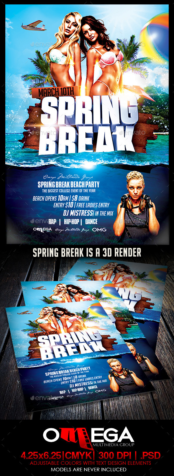 Spring Break 15 - Events Flyers