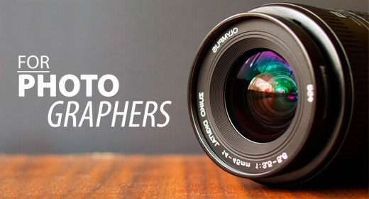 FOR PHOTOGRAPHERS